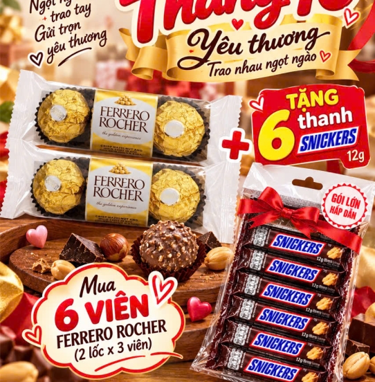 Qùa Tặng Tháng 10 Yêu Thương
