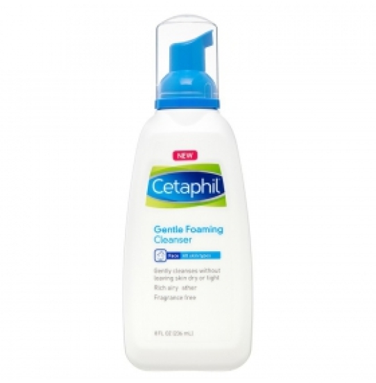  Sữa rửa mặt dịu nhẹ Cetaphil Gentle Foaming Cleanser 236ml mẫu mới