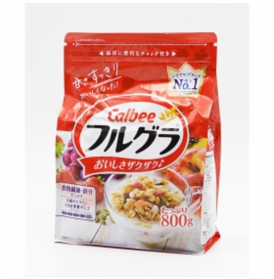 Ngũ cốc trái cây Calbee 800gr