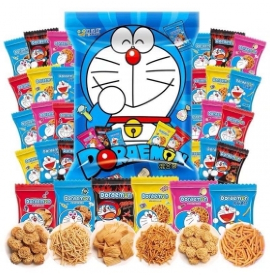 Bịch snack Doremon, Elsa, Mèo thần tài khổng lồ về sẵn hàng tại cửa tiệm em rồi đây cả nhà ơi