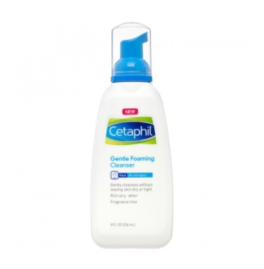  Sữa rửa mặt dịu nhẹ Cetaphil Gentle Foaming Cleanser 236ml mẫu mới